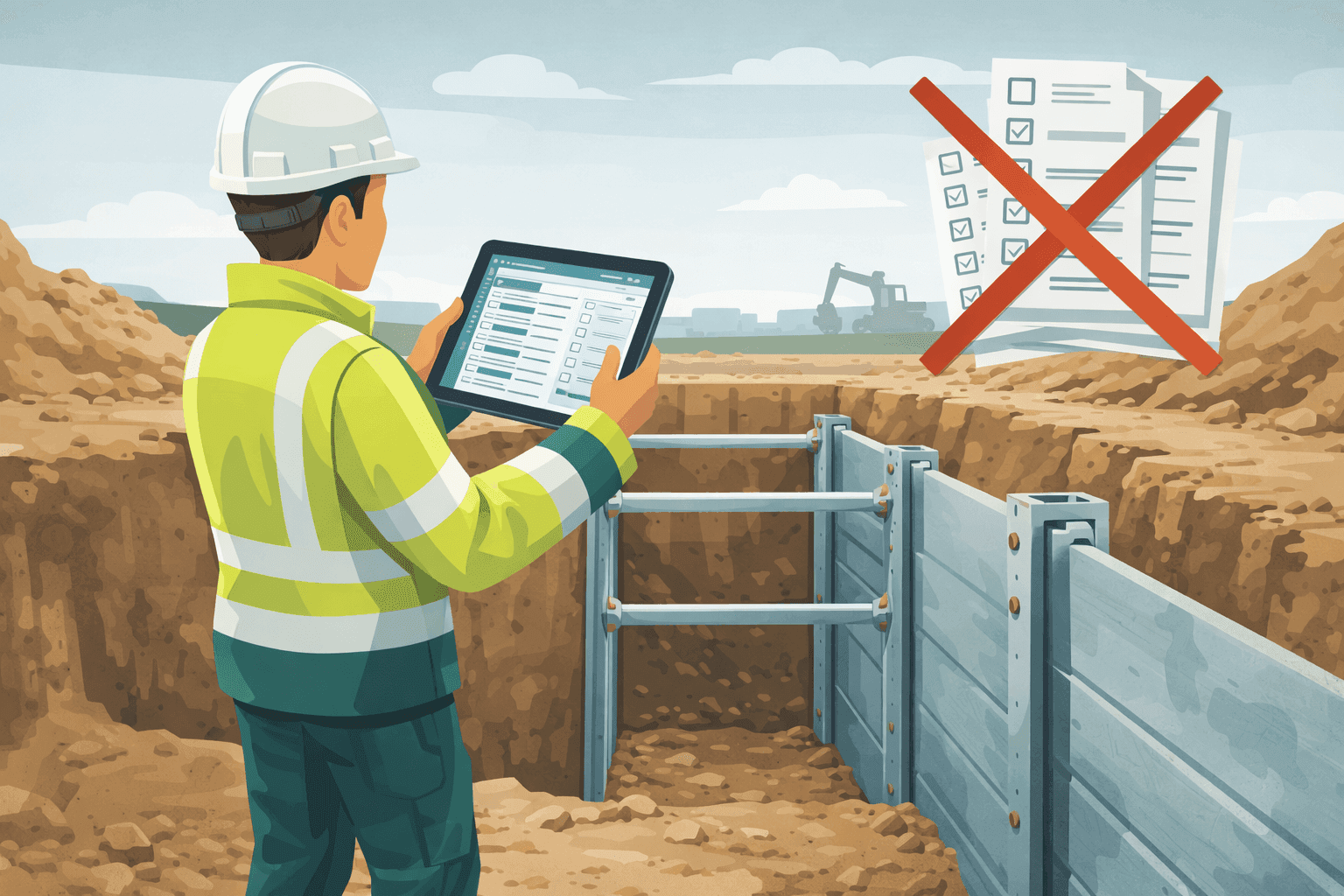 How to Track Excavation Inspections Without the Paperwork Headache